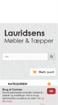Mobile Screenshot of lauridsensmoebler.dk